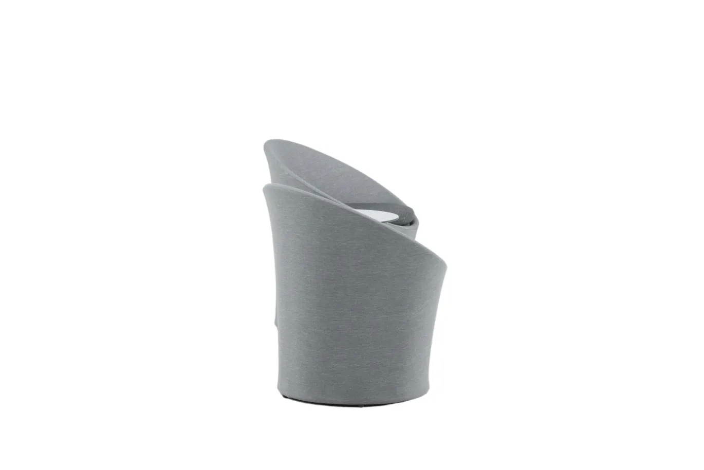 Fjôrd Loungeset Spoga Set- Zwart/Grijs