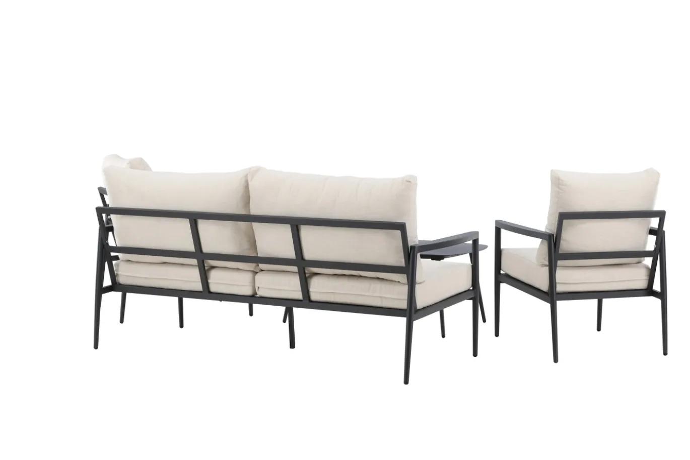 Fjôrd Loungeset Taromina Zwart