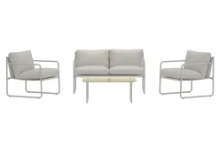 Fjôrd Loungeset Thassos Grijs/ Beige