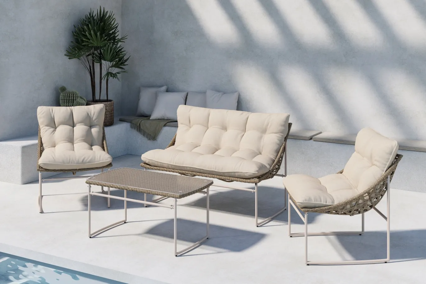 Fjôrd Loungeset Tina Beige