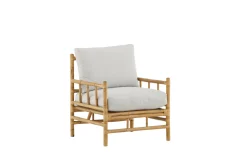 Fjôrd Loungestoel Cane Rotan Naturel
