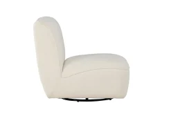 Fjôrd Lounge Stoel My Wit Bouclé