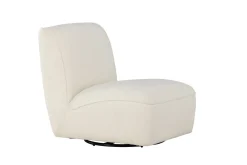 Fjôrd Lounge Stoel My Wit Bouclé
