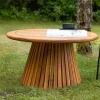 Fjôrd Loungetafel Lumpur Naturel ⌀70cm