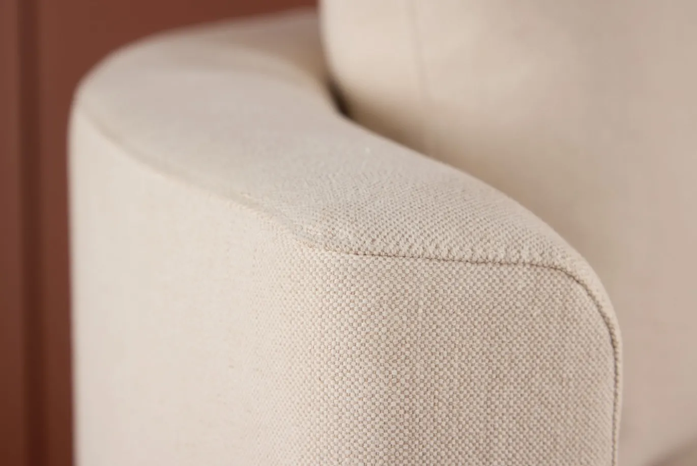Fjôrd Loveseat Kelso Beige Linnen 150cm