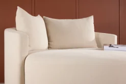 Fjôrd Loveseat Kelso Beige Linnen 150cm
