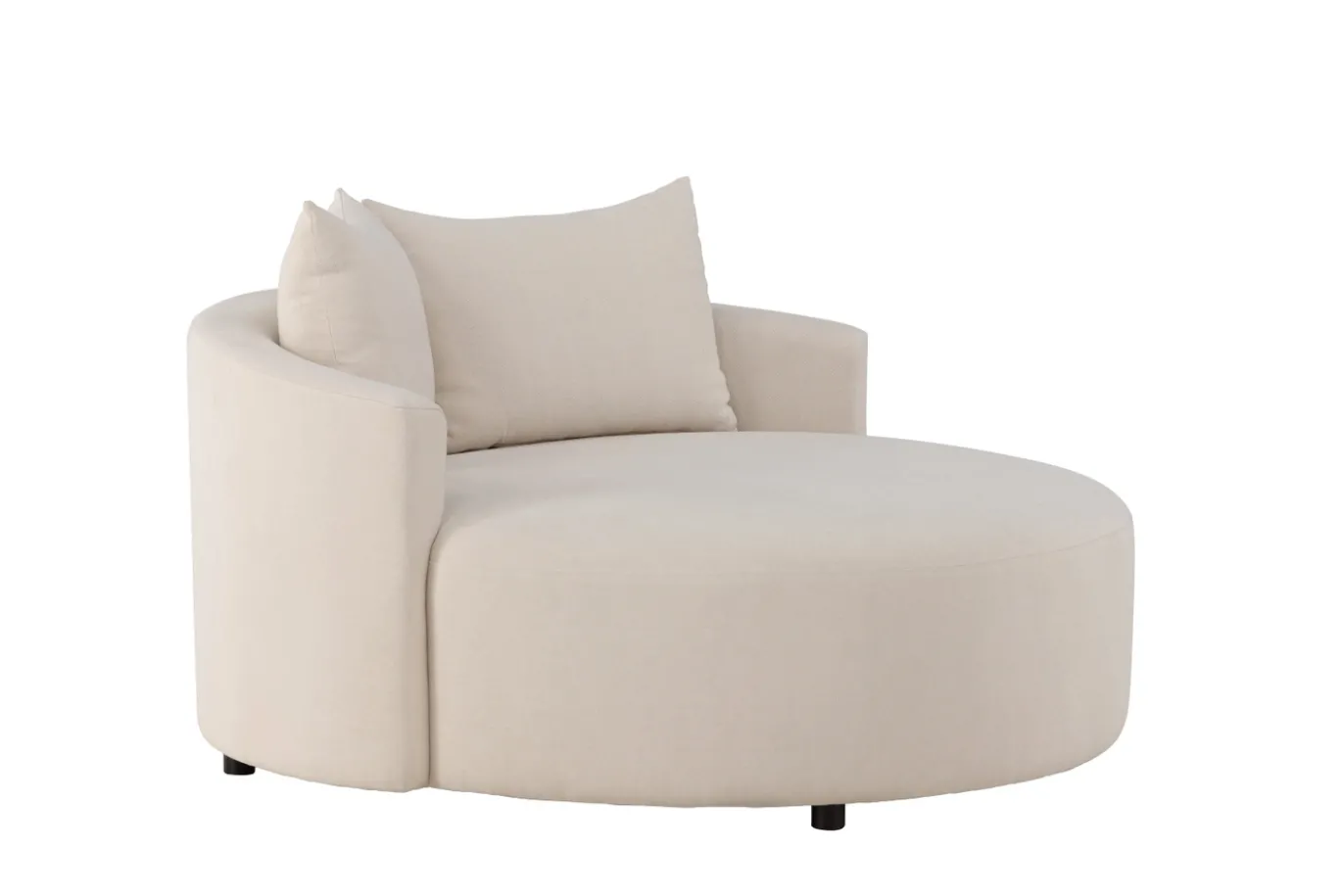 Fjôrd Loveseat Kelso Beige Linnen 150cm