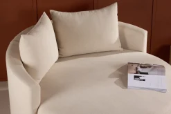 Fjôrd Loveseat Kelso Beige Linnen 150cm