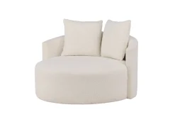 Fjôrd Loveseat Kelso Wit Teddy