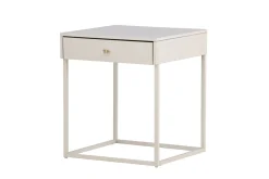 Fjôrd Nachtkastje Bakal Staal Beige