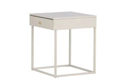 Fjôrd Nachtkastje Bakal Staal Beige