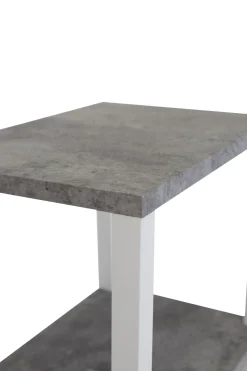 Fjôrd Nachtkastje Rise Wit Betonlook 45x30x70cm