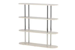 Fjôrd Open Kast Zino MDF Wit 120cm