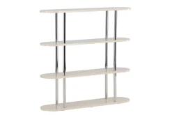 Fjôrd Open Kast Zino MDF Wit 120cm