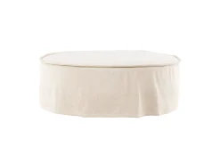 Fjôrd Ottoman Vindö Beige ø101cm
