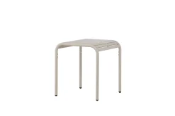 Fjôrd Outdoor Bistrotafel Borneo Aluminium Beige 70x70cm