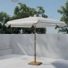 Fjôrd Parasol Cerox Staal Beige ⌀270cm