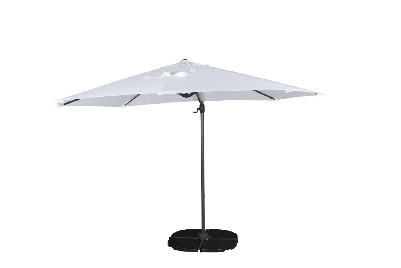 Fjôrd Parasol Leeds Wit ø300cm