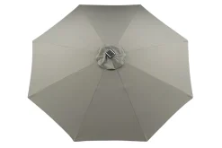 Fjôrd Parasol Sabal Met Led- Grijs 270cm