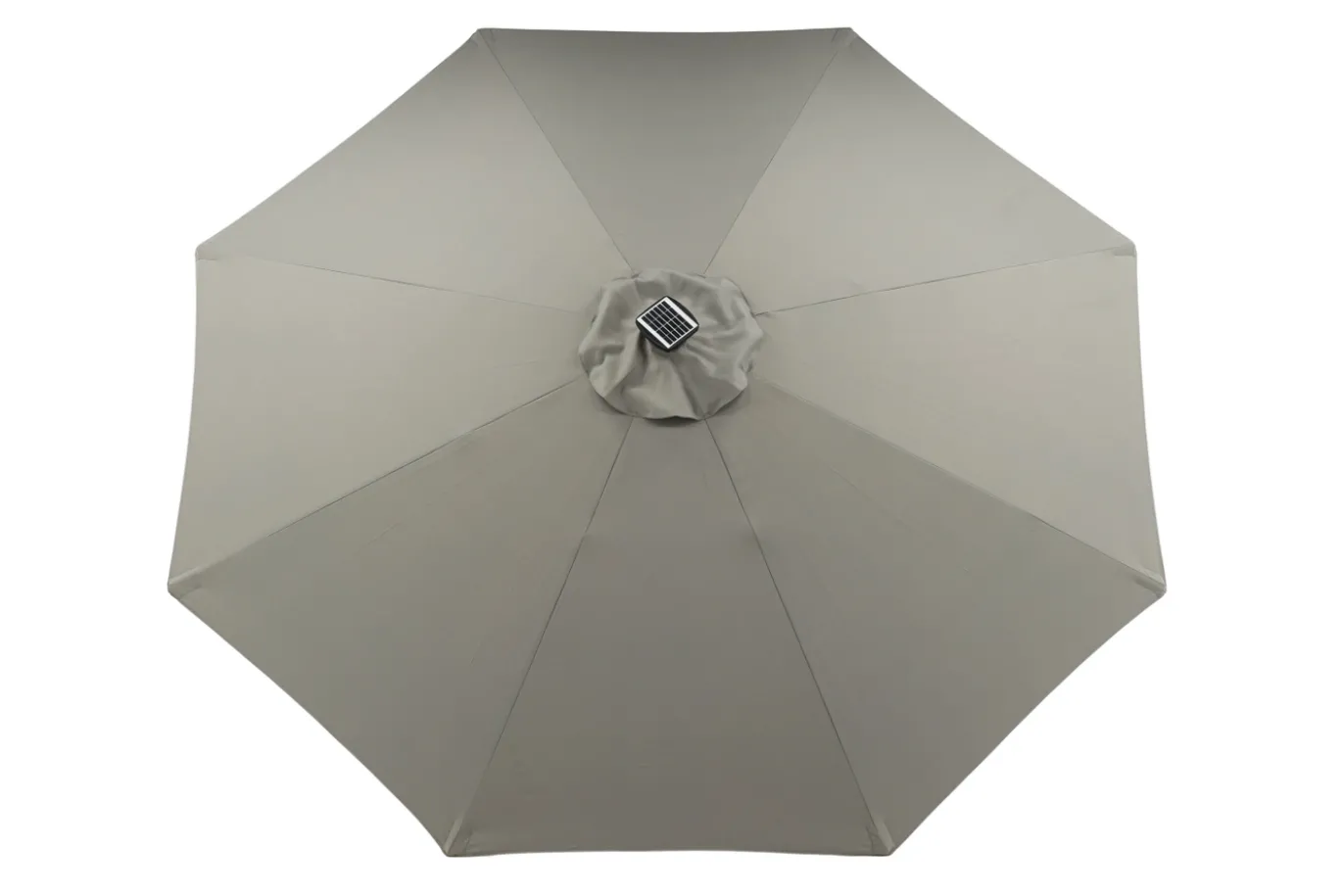 Fjôrd Parasol Sabal Met Led- Grijs 270cm