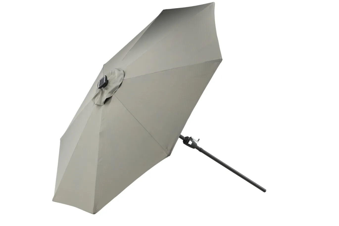 Fjôrd Parasol Sabal Met Led- Grijs 270cm