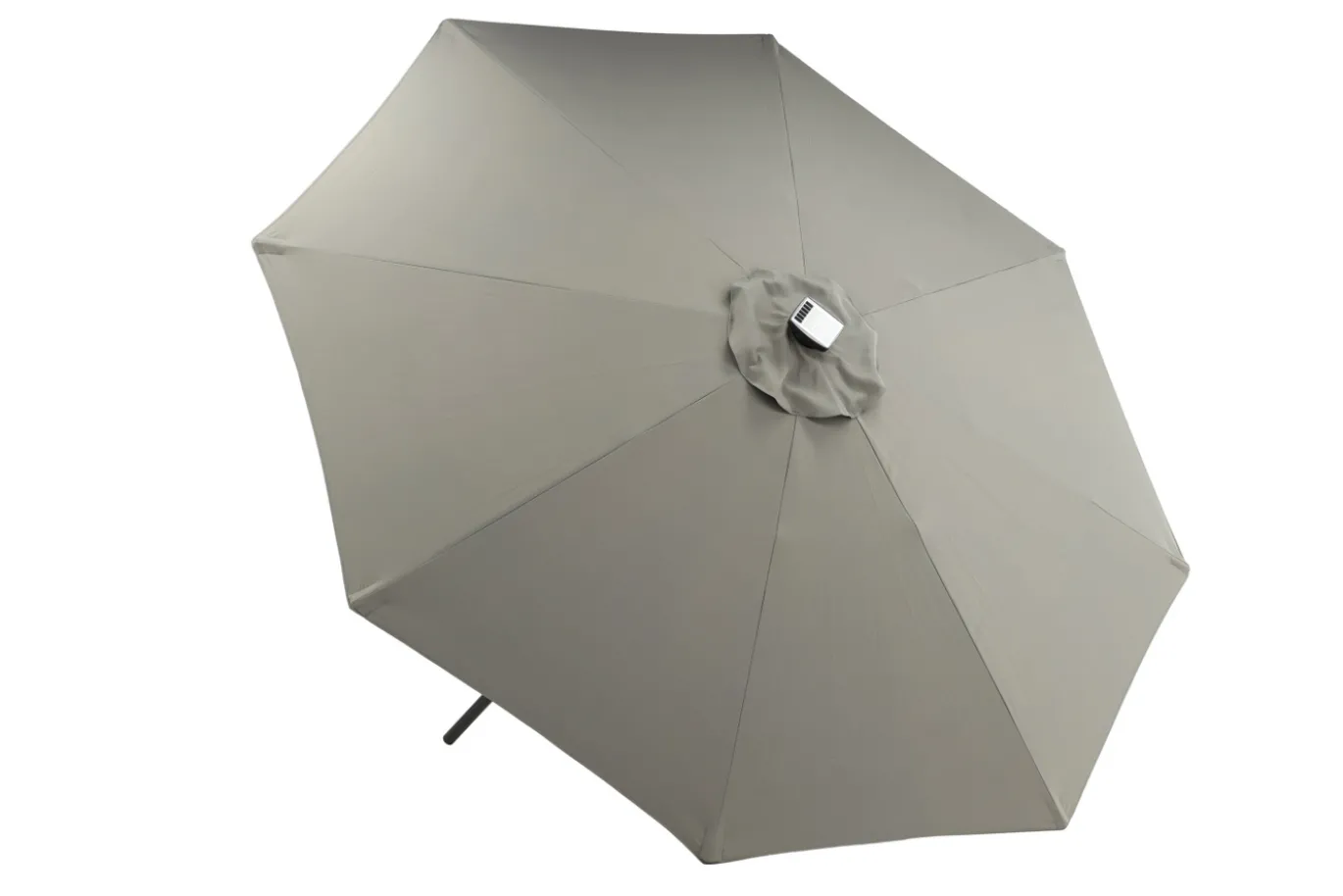 Fjôrd Parasol Sabal Met Led- Grijs 270cm