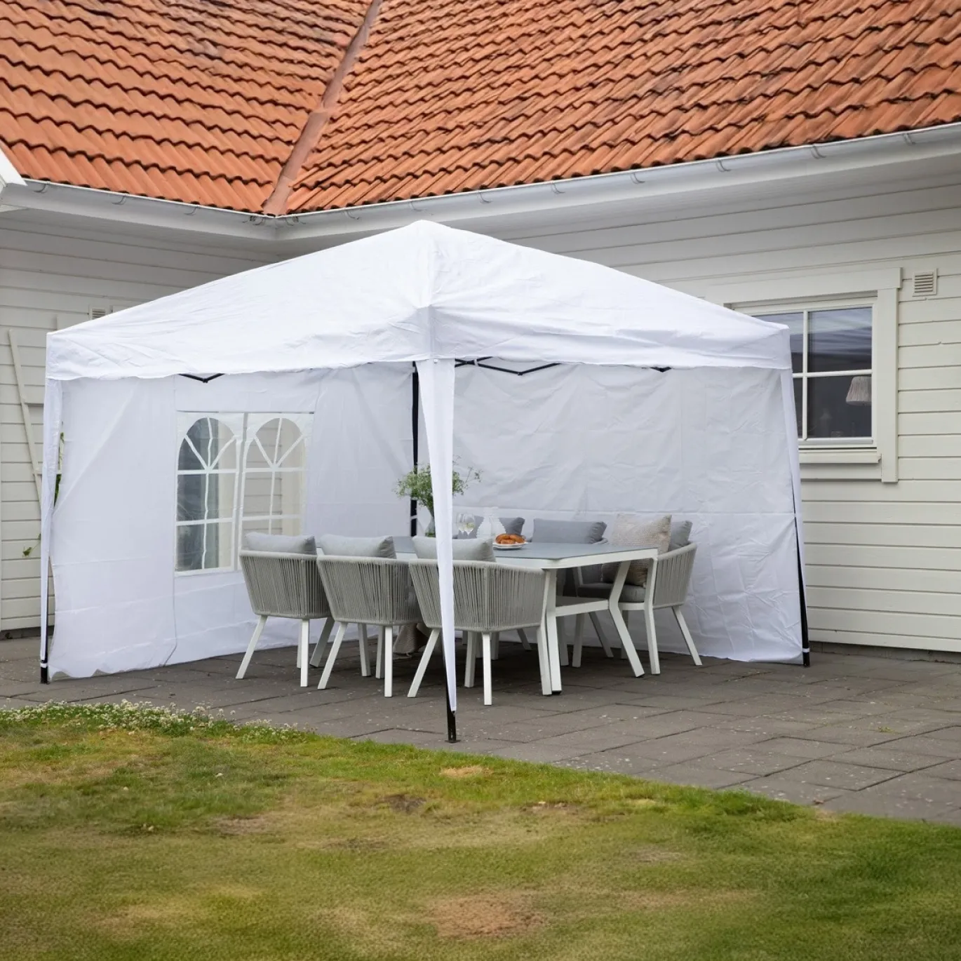 Fjôrd Partytent Easy Up Wit