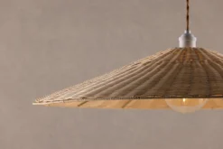 Fjôrd Plafondlamp Herrestad Naturel Rotan