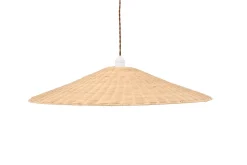 Fjôrd Plafondlamp Herrestad Naturel Rotan