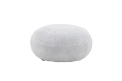 Fjôrd Poef Bologna Lichtgrijs Teddy