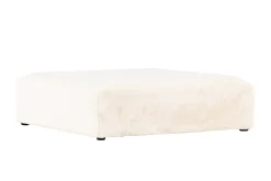 Fjôrd Poef Davie 100x100 Beige Fleece