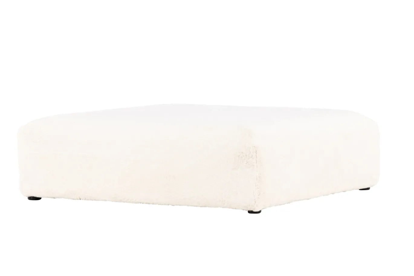 Fjôrd Poef Davie 100x100 Beige Fleece