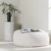 Fjôrd Poef Luca 60x60cm Creme