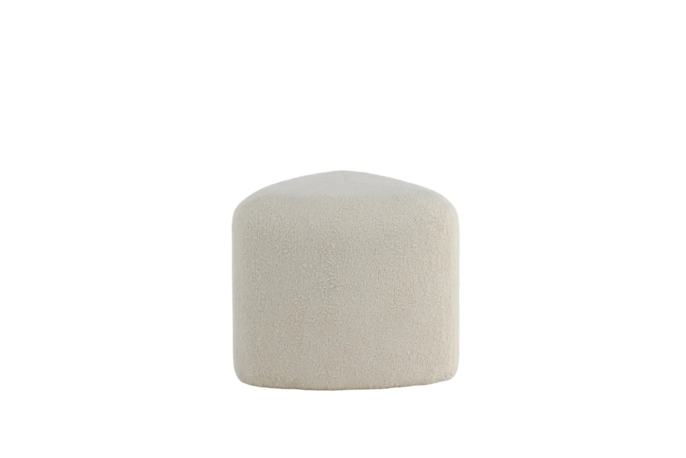 Fjôrd Poef Peg Wit ø46cm