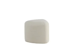 Fjôrd Poef Peg Wit ø46cm