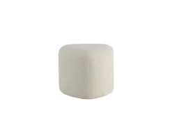 Fjôrd Poef Peg Wit ø46cm
