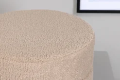 Fjôrd Poef Pot Beige ø40cm