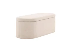 Fjôrd Poef Potenza Off White Stof