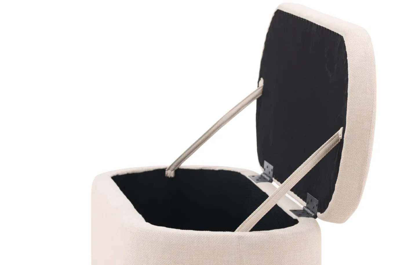 Fjôrd Poef Potenza Off White Stof