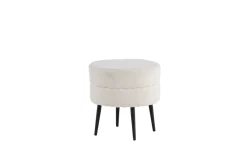 Fjôrd Poef Pot Wit ø40cm