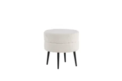 Fjôrd Poef Pot Wit ø40cm