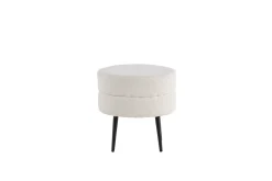 Fjôrd Poef Pot Wit ø40cm
