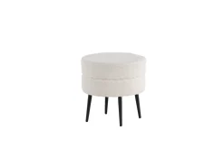 Fjôrd Poef Pot Wit ø40cm