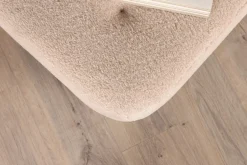 Fjôrd Poef Salina Eikenlook/Wit Teddy