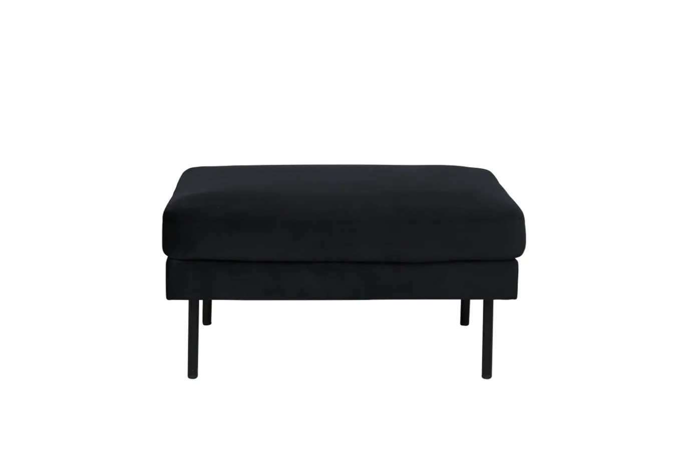 Fjôrd Poef Zoom Zwart Velvet