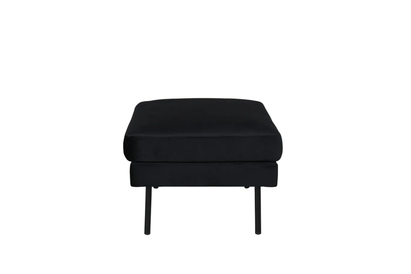 Fjôrd Poef Zoom Zwart Velvet