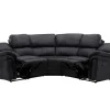 Fjôrd Relax Bank Saranda Zwart Microfibre