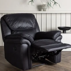 Fjôrd Relax Fauteuil Saranda Zwart