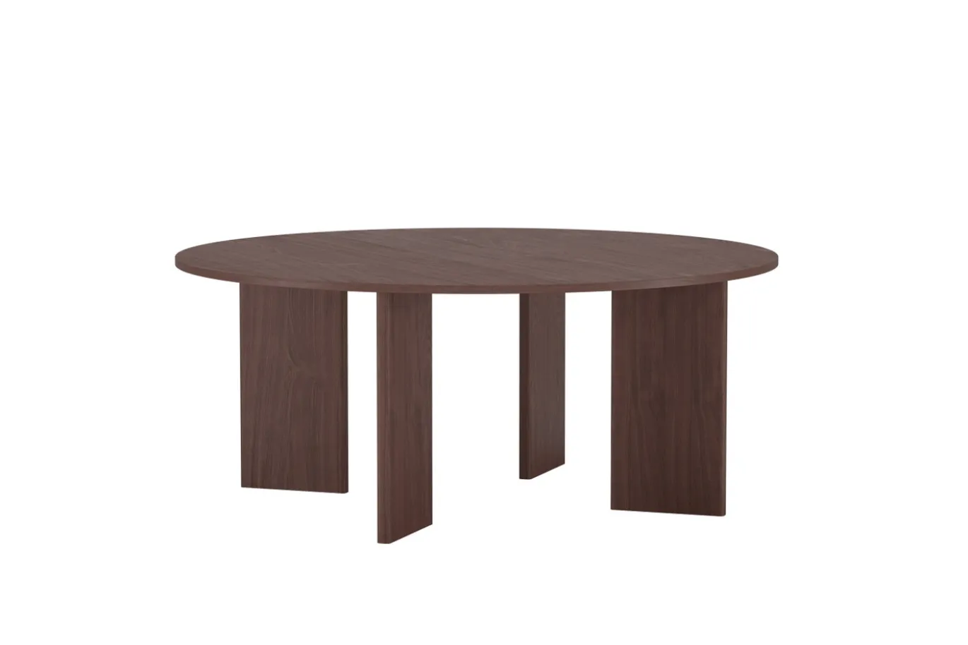 Fjôrd Ronde Eettafel Graos MDF Mokka ø180cm