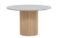 Fjôrd Ronde Eettafel Härön MDF Wit Ø120cm